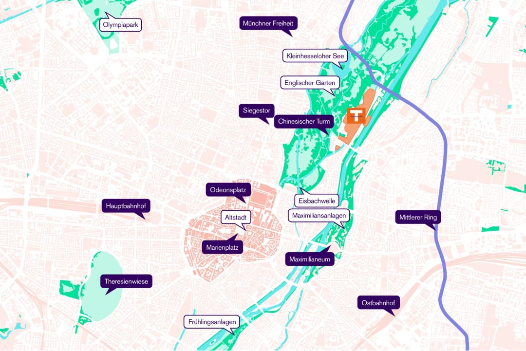 Die Lage in der Stadt